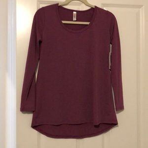 NWT Purple Lularoe Lynnae XXS